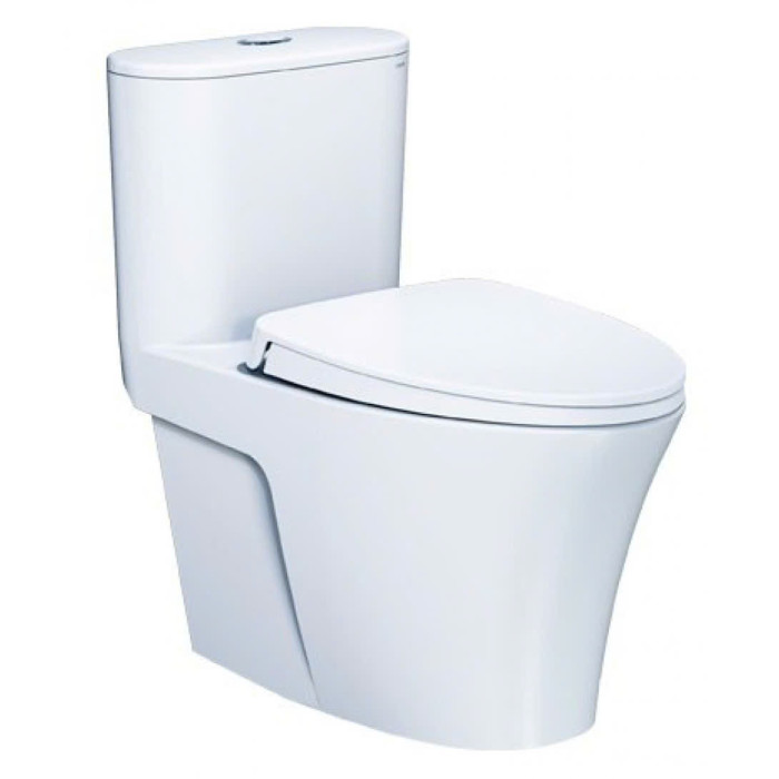 Bồn Cầu CAESAR C1395 (CD1395) Một Khối Nắp Êm