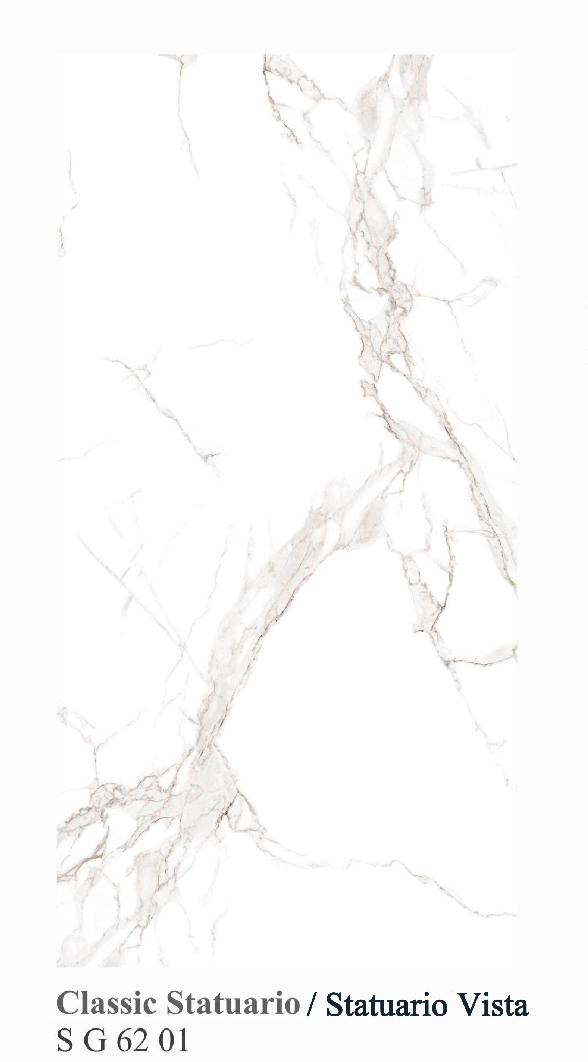 Đá Ấn Độ  Classic Statuario / Staturio Vista ( 60cm x 120cm )